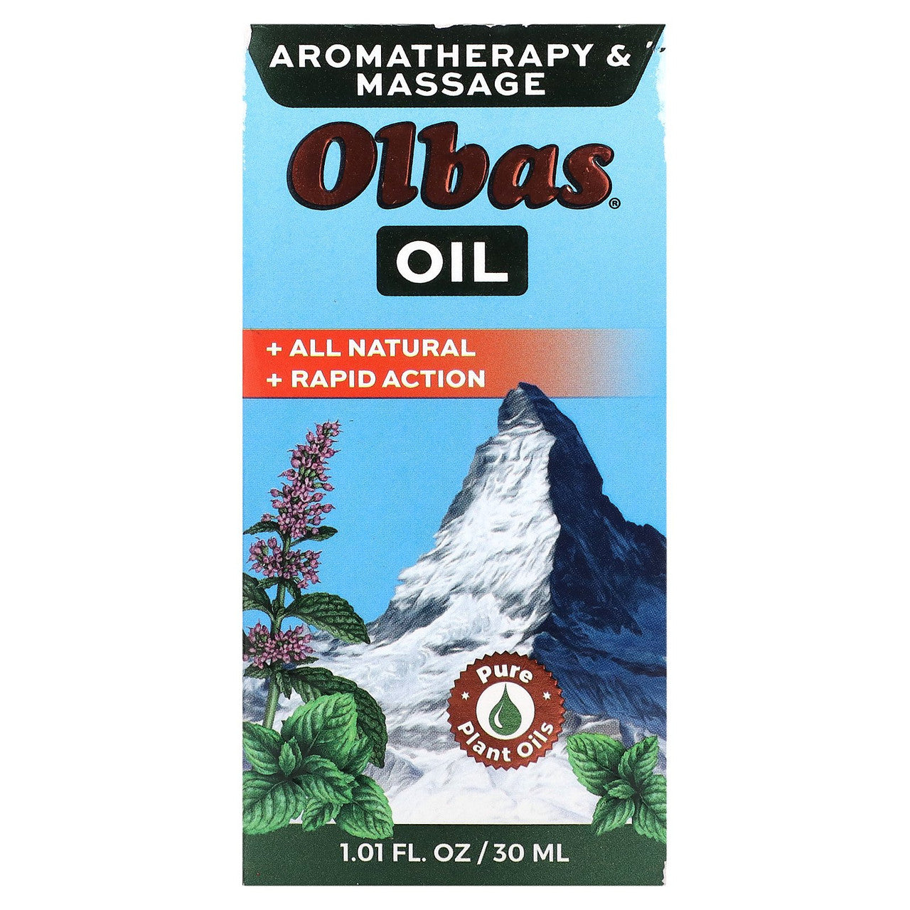 Olbas Therapeutic Aromatherapy And Massage Oil, 1.01 Oz